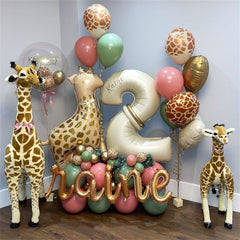Lingqiang digital 4-balloon foil, helium-friendly for floating accents.