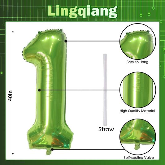 Lingqiang giant 1 balloon with self-sealing valve for easy inflation and sealing.