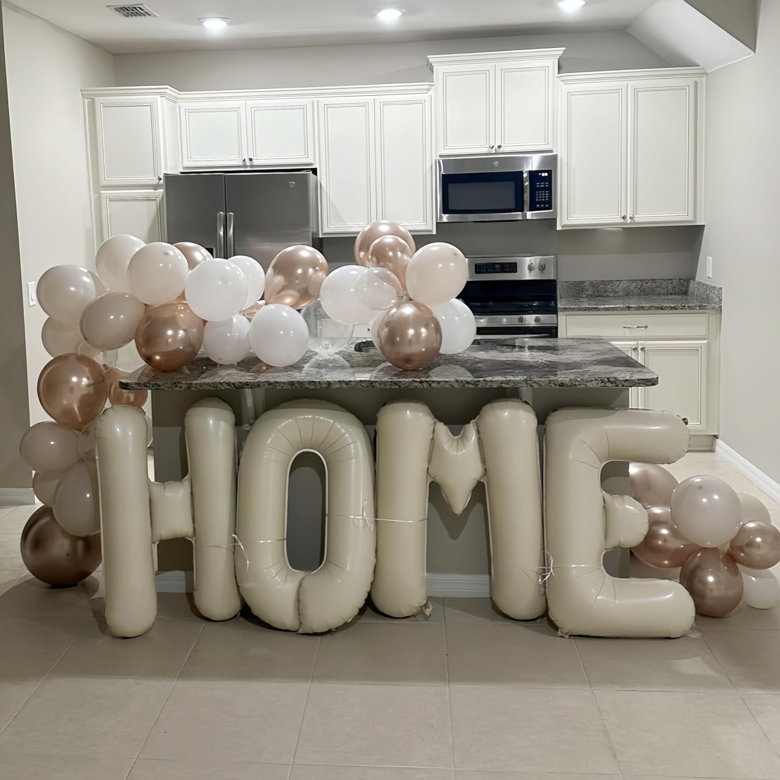 Lingqiang housewarming decor with foil letters for indoor or outdoor celebrations
