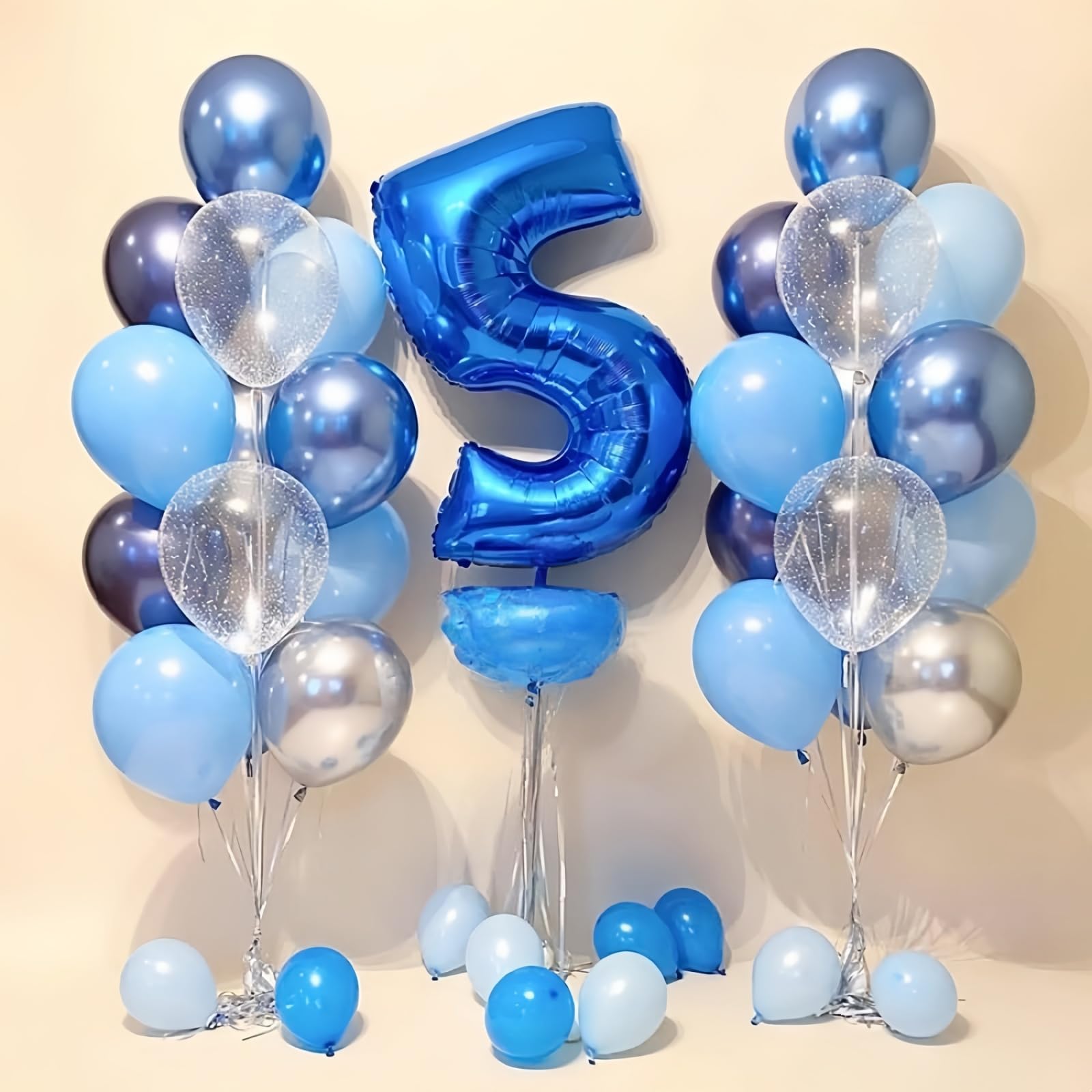 Lingqiang party prop blue number 1 balloon perfect for celebrations