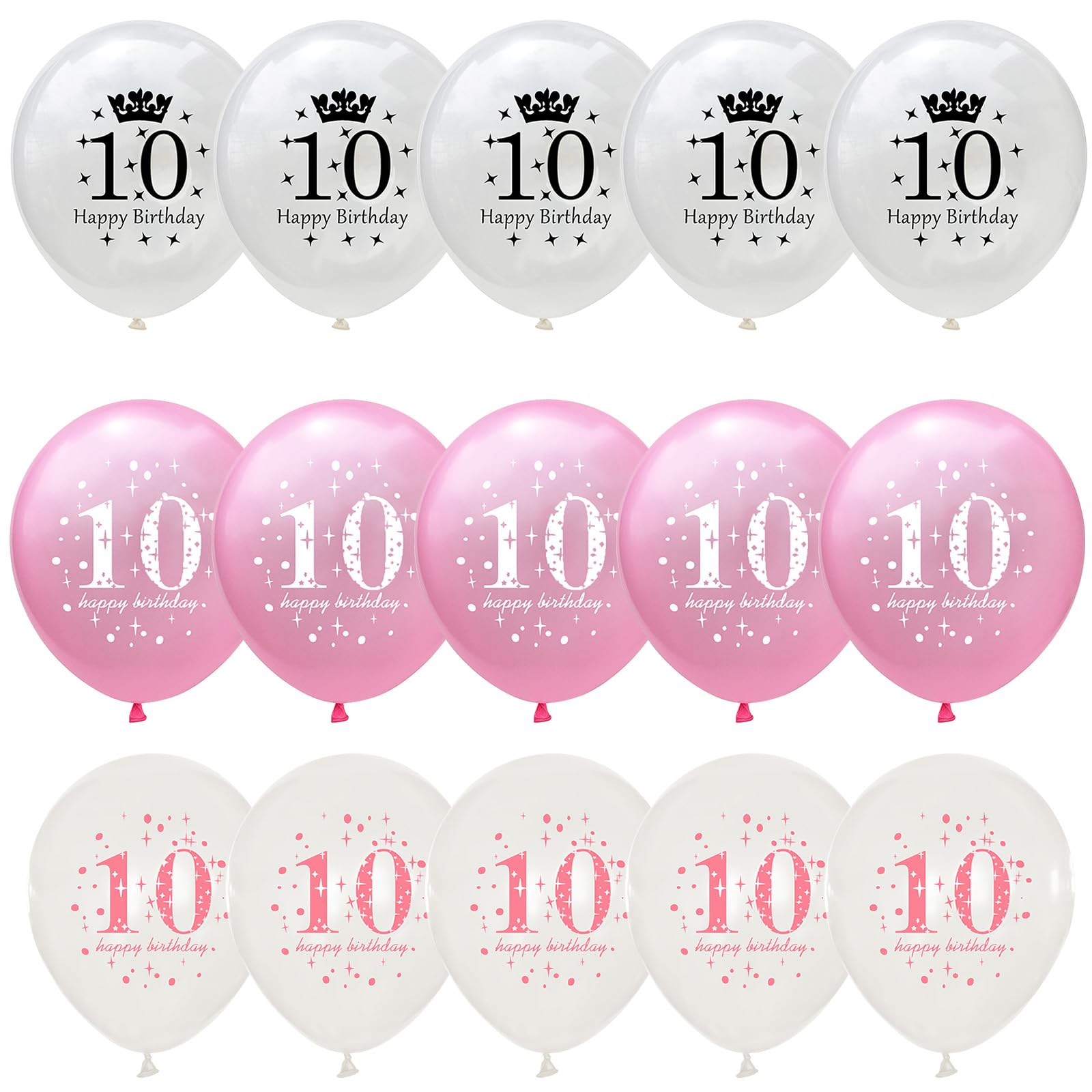 Lingqiang photo-ready balloon backdrop with 15 balloons and ribbon.