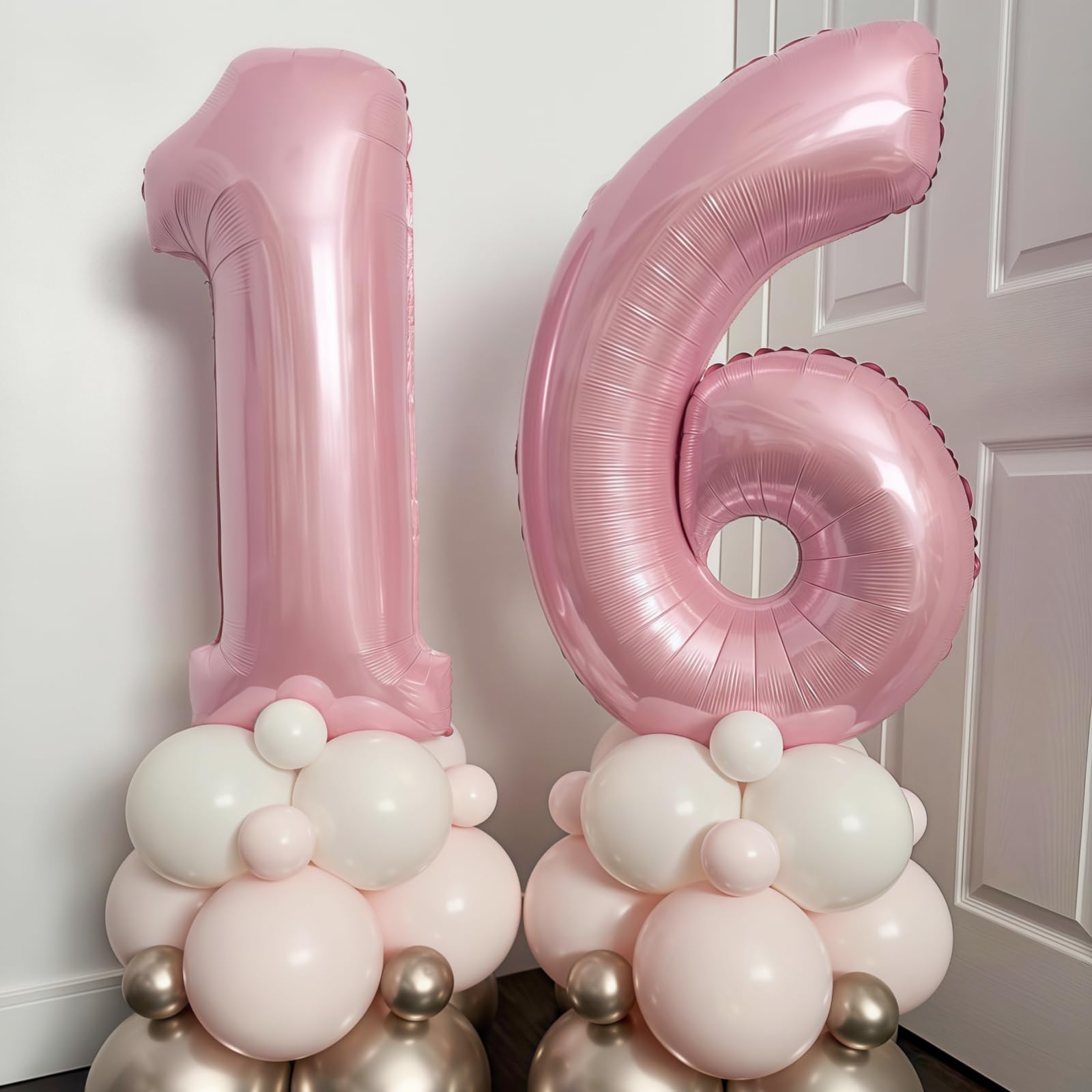 Lingqiang versatile birthday decor that pairs with latex balloons.