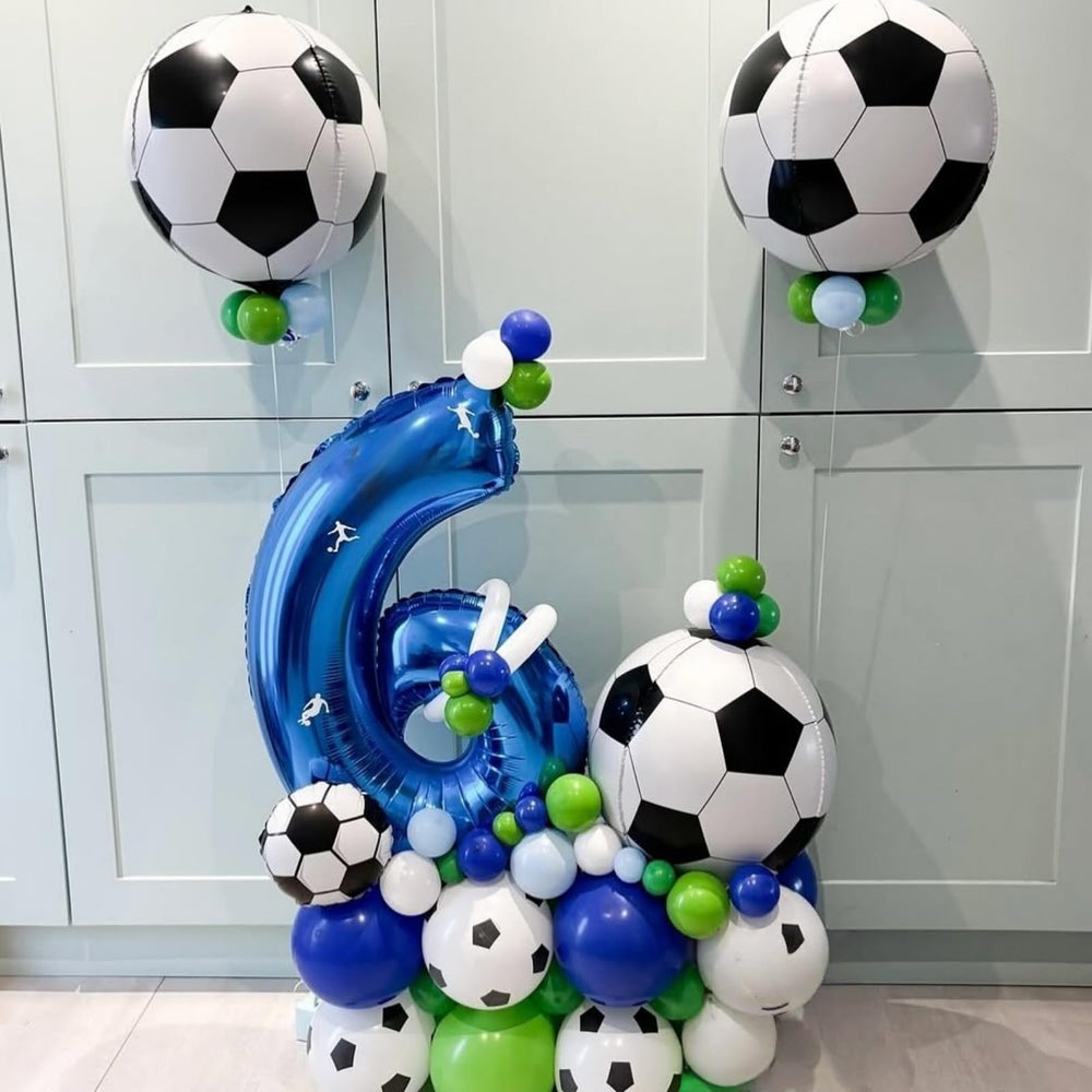 Lingqiang kids party decor for soccer-themed birthday or baby shower