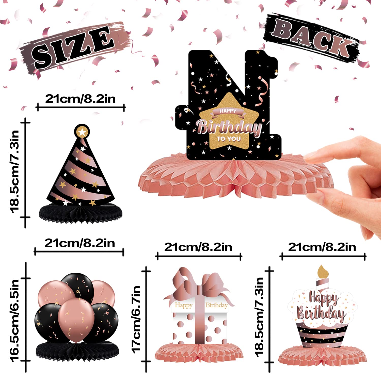 LINGTEER 14th birthday table sign creates festive ambiance