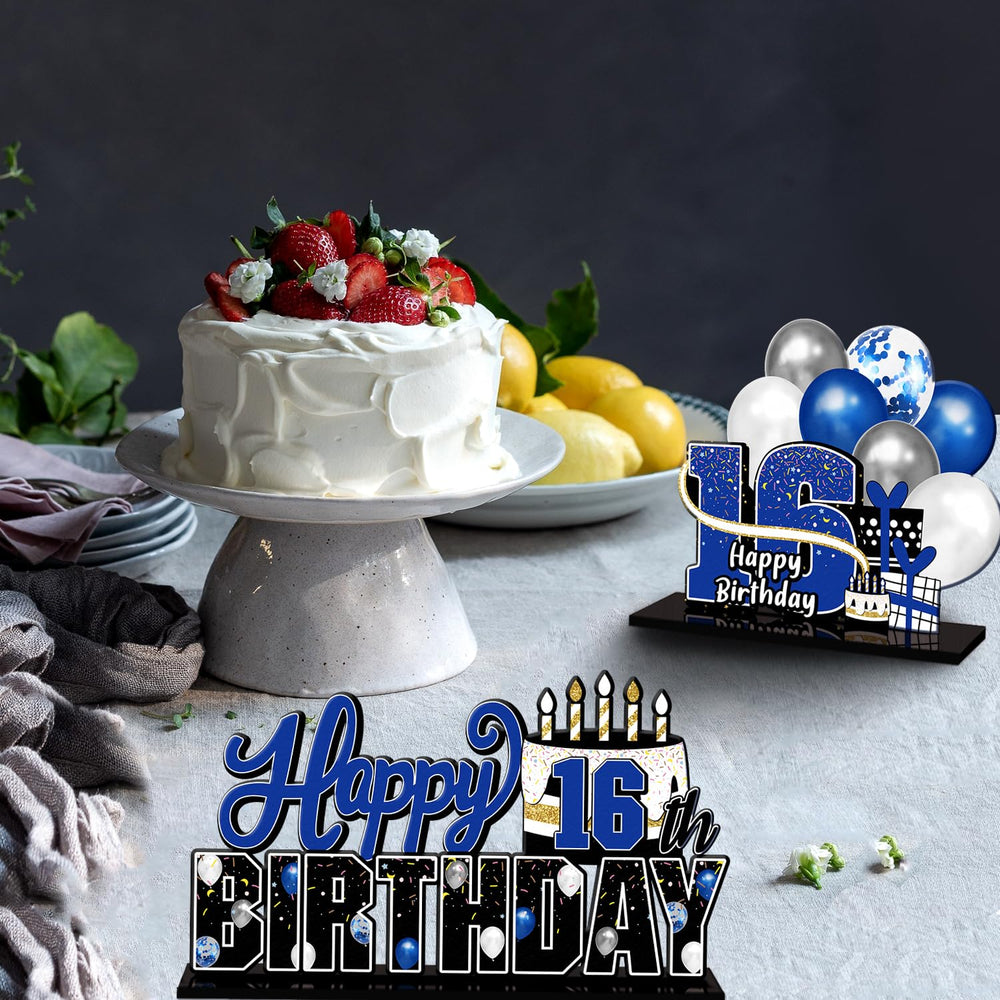 LINGTEER 20x21 cm topper fits neatly on standard party tables