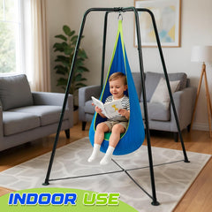 Lingvee 360-degree swivel option allows dynamic swinging and rotational play