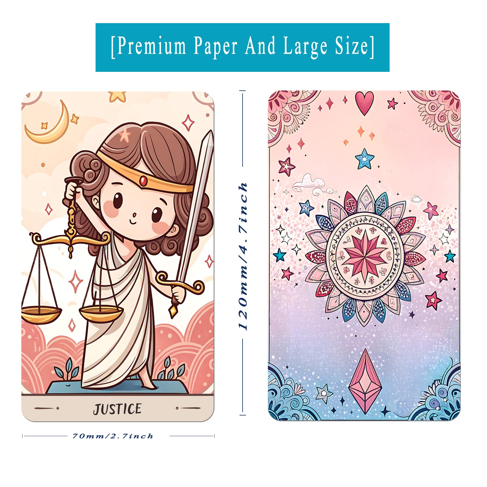 LINGYILY Starlit Dreams reading setup shows cards in hand for gentle guidance.