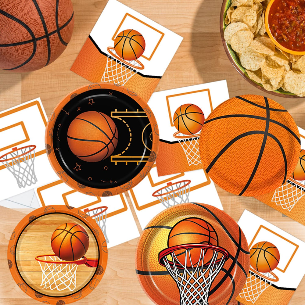 LINHAXM basketball cups for spill-resistant party beverages