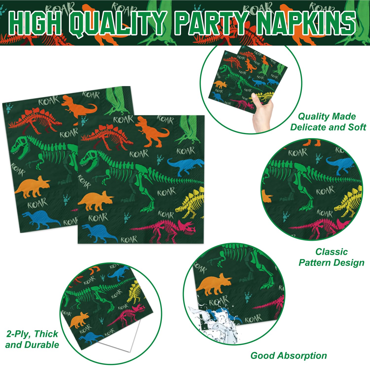 LINHAXM dinosaur-cups for mess-free sipping and bright party color