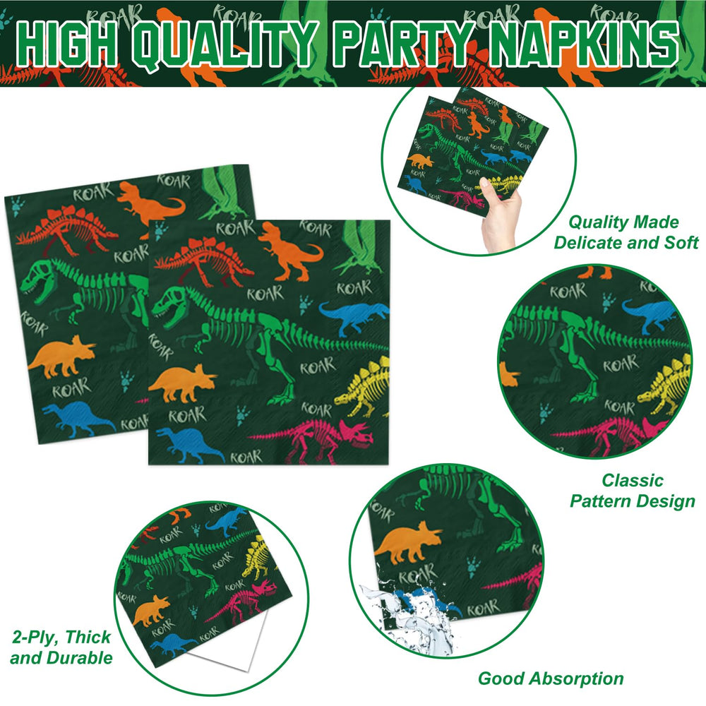 LINHAXM dinosaur-cups for mess-free sipping and bright party color