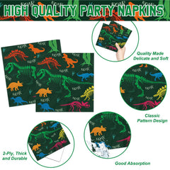 LINHAXM dinosaur-cups for mess-free sipping and bright party color