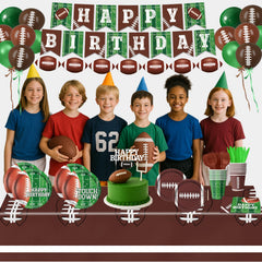 LINHAXM football tablecloths providing waterproof protection