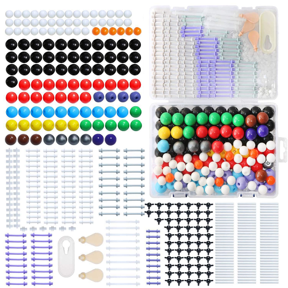 Linktor ball-and-stick model visualization showing atoms and bonds in 3D