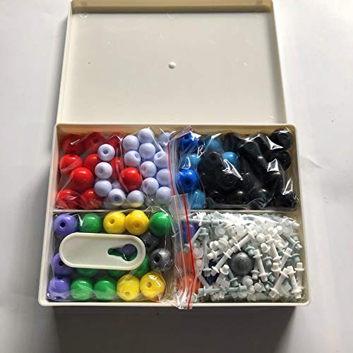 LINKTOR chemistry molecular model kit organized storage case keeps parts tidy