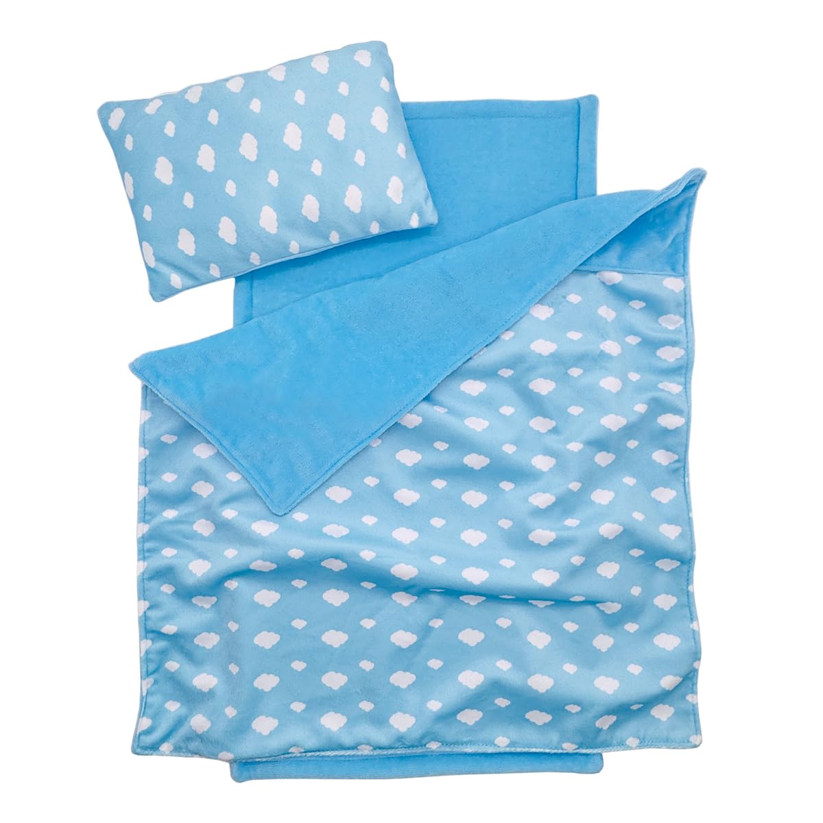 Linkyloop mattress for 18-inch dolls enhances realistic pretend play.