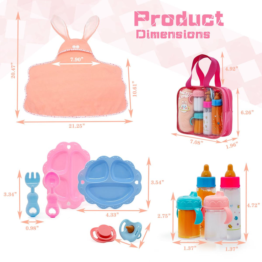 Linkyloop magic bottle set with disappearing juice for imaginative play