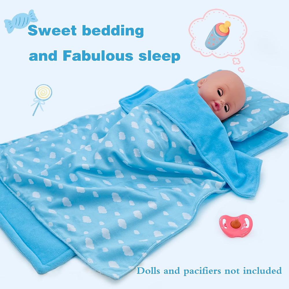 Linkyloop compact pillow is ideal for on-the-go doll play.