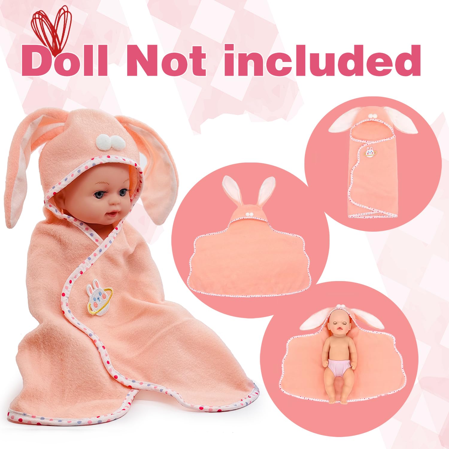 Linkyloop doll pacifiers and bowls designed for safe pretend meals