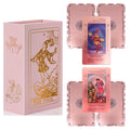 LINSINA tarot deck in pink guidebook helps beginners learn with ease