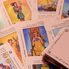 LINSINA tarot reading tool set aids beginners in guided sessions