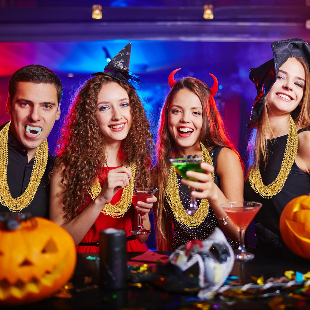 LINSIRON pirate party beads add festive accents to outfits.