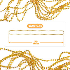 LINSIRON wedding bead necklace adds subtle shimmer to celebrations.