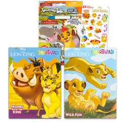 The Lion Guard coloring bundle cover inviting imaginative coloring for kids ages 4-8