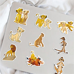 NineGirl Lion King decals brighten backpack with durable vinyl finish