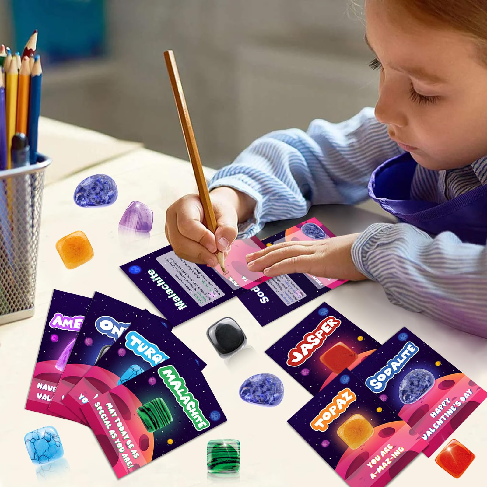 Lionoble rock gift set—great party favors and classroom rewards.