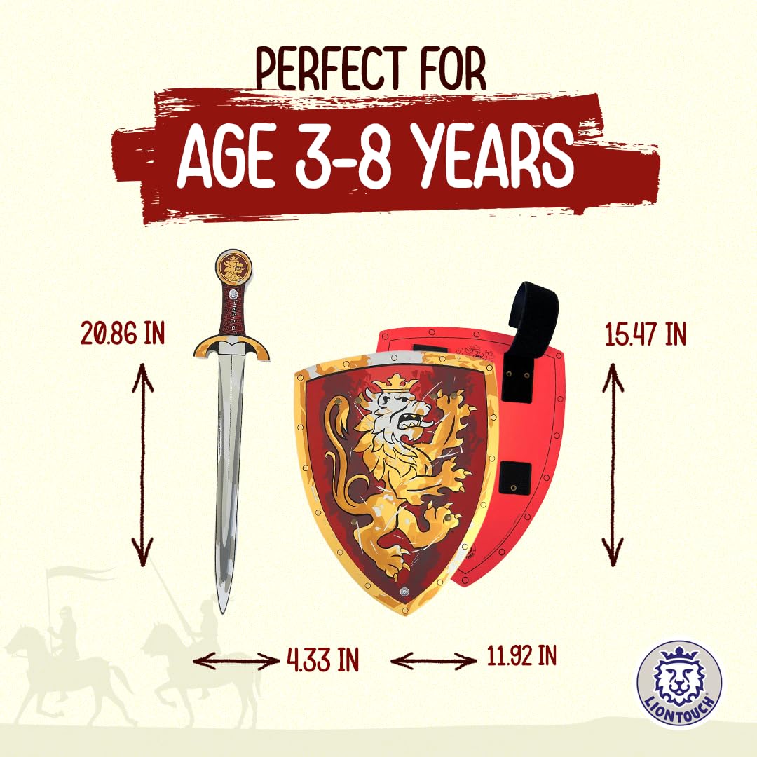 Liontouch foam weapons meet safety standards for worry-free play.