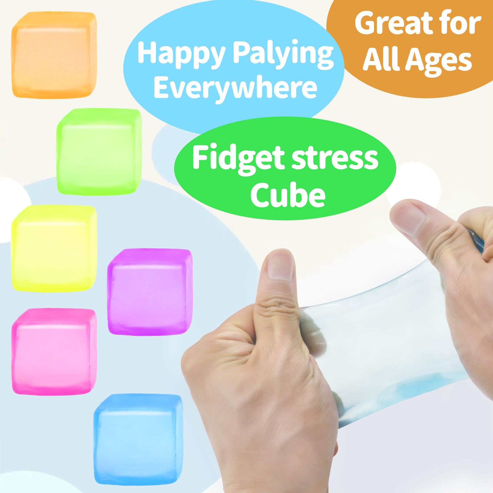 Liqilamii stress cube desk use supports focus during work