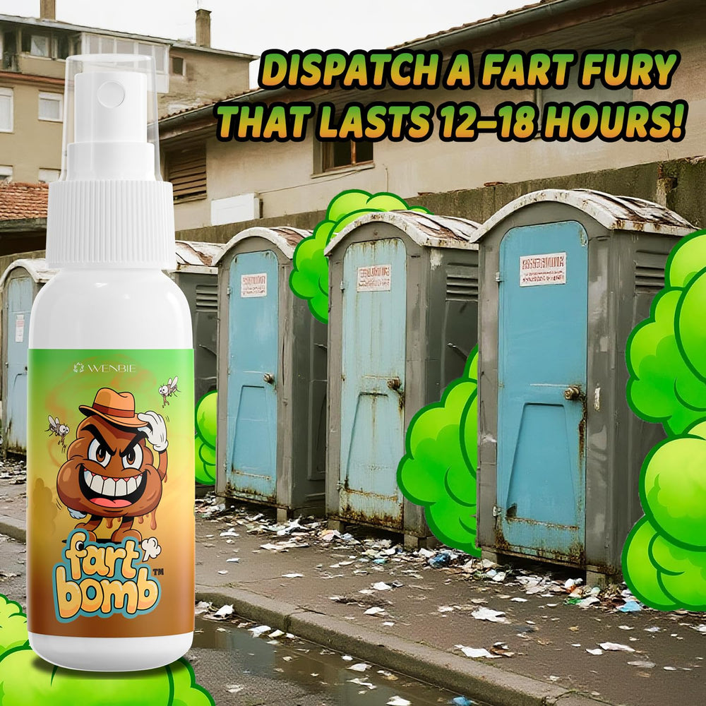 Gift-packaged Liquid Assfart Spray as a playful gag gift option.