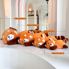 Liraziva Red Panda Plush cuddly pose, perfect for kids' imaginative play.