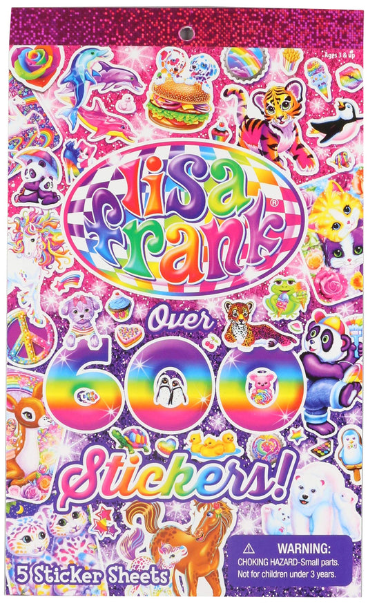 Lisa Frank over 600 stickers in the original version for crafts and journaling.