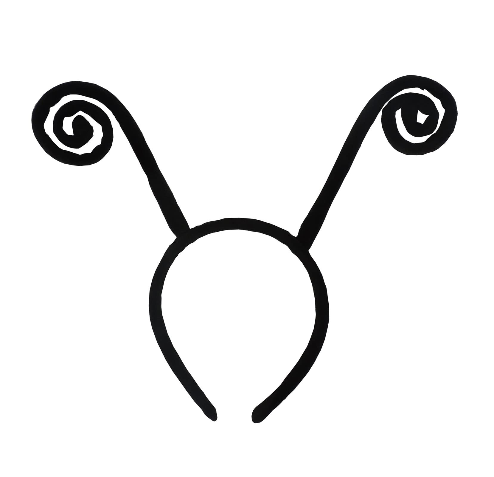 Liatunou butterfly antenna headband black worn for cosplay