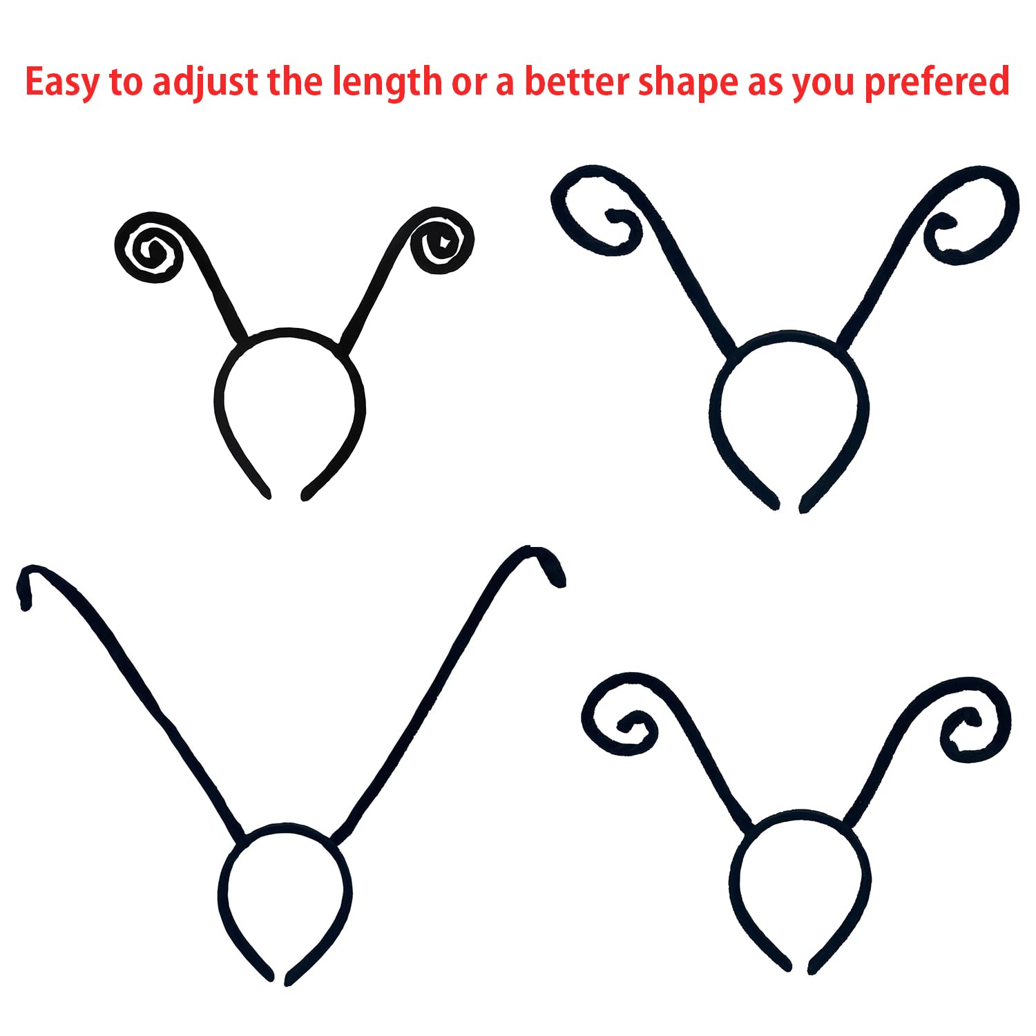 Liatunou velvet butterfly antenna headband comfort during wear