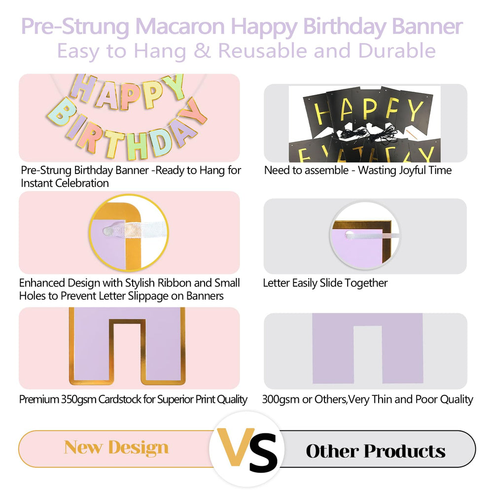LITAUS Versatile banner for pets celebrations and multi-age gatherings