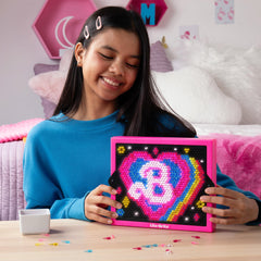 Lite-Brite Barbie Edition 1,000 pegs offer rich color options for intricate scenes