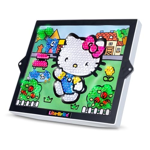 Lite-Brite ColorPOP Kuromi daydream—bold hues for creative art at home.