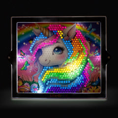 Lite-Brite ColorPOP Rainbow Dreams QR code unlocks extra templates at home