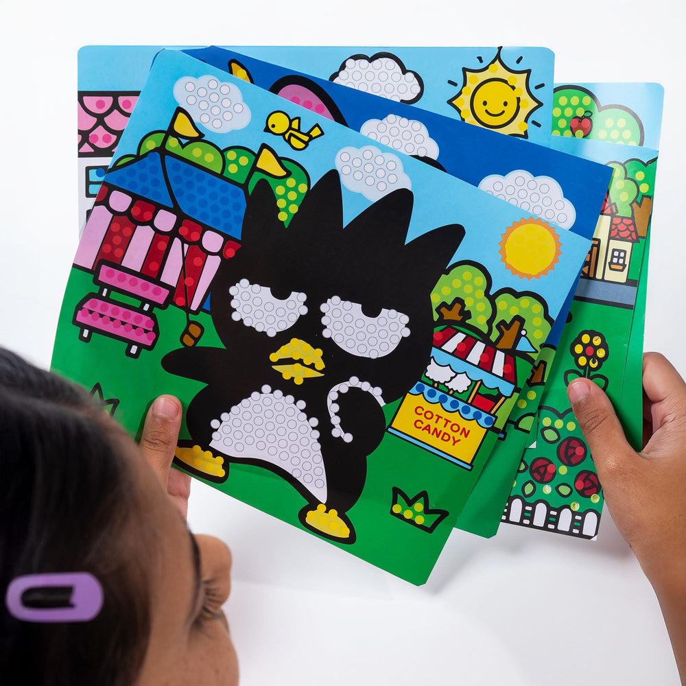 Lite-Brite ColorPOP QR code—download extra templates for more fun at home.