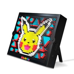 Lite Brite HD Pokemon Edition Poke Ball template helps kids craft vibrant scenes