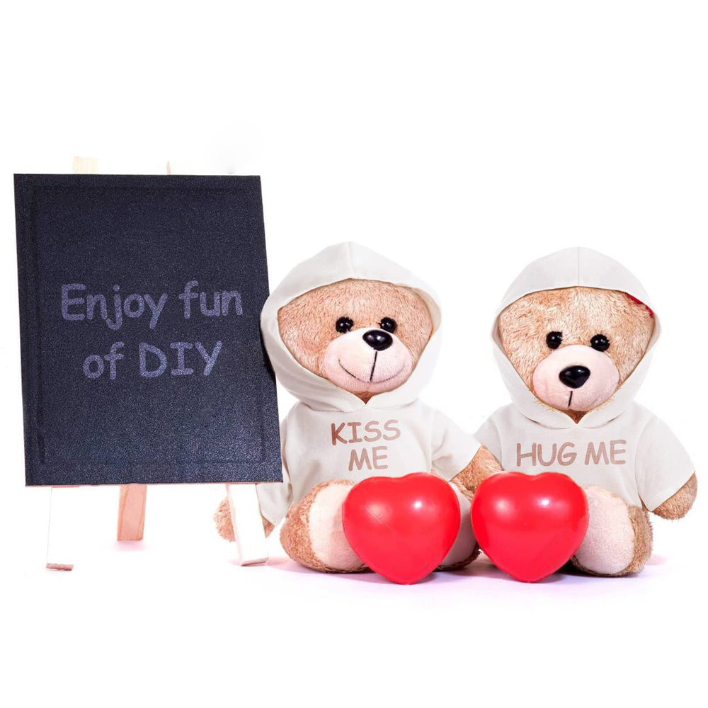 Litherr S stuffed bear shirt set is durable and washable for kids