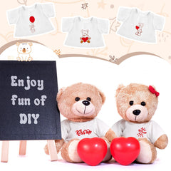 Litherr S stuffed bear shirt packaging display suitable for storefronts.