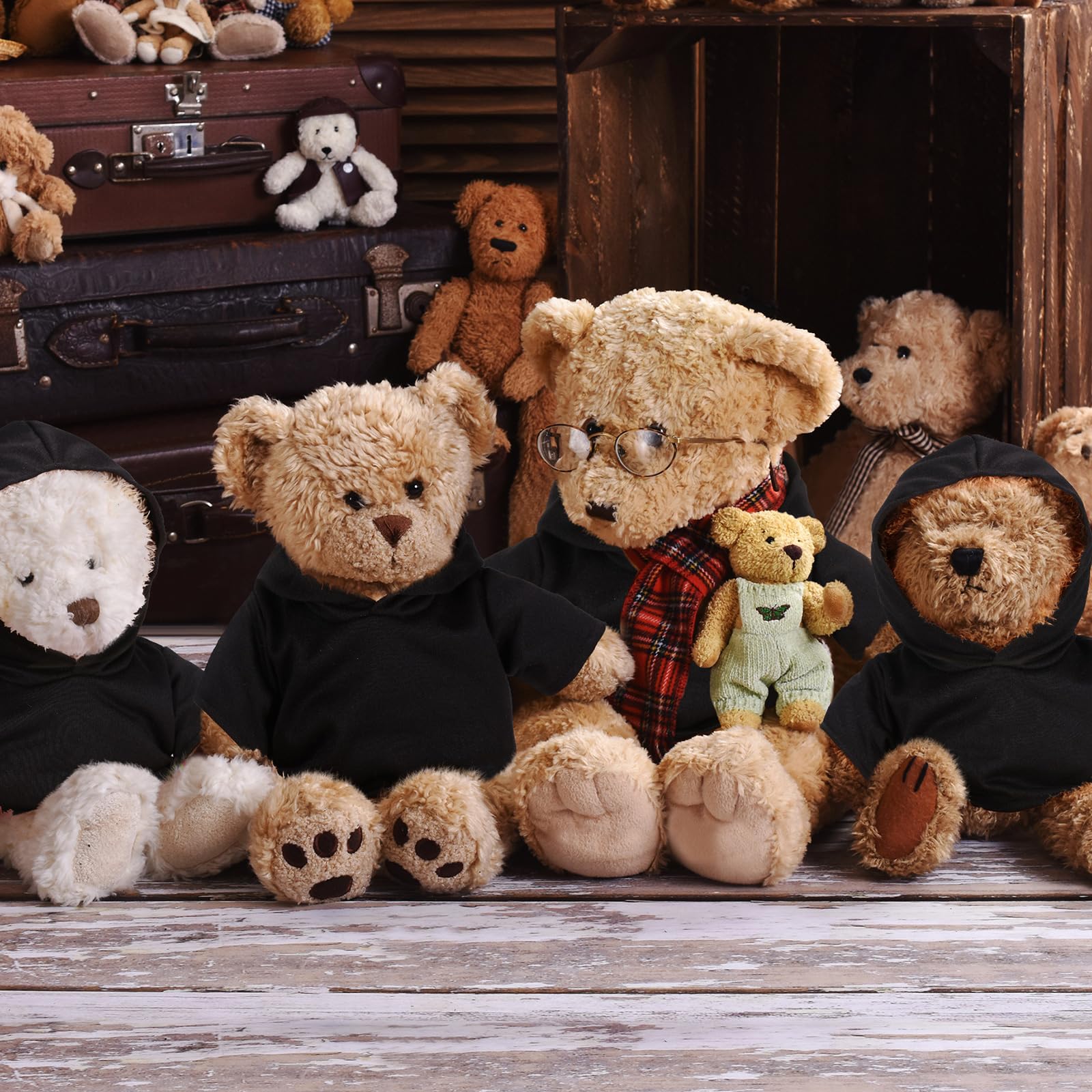 Litherr S shirt, soft materials, gentle on plush toys.