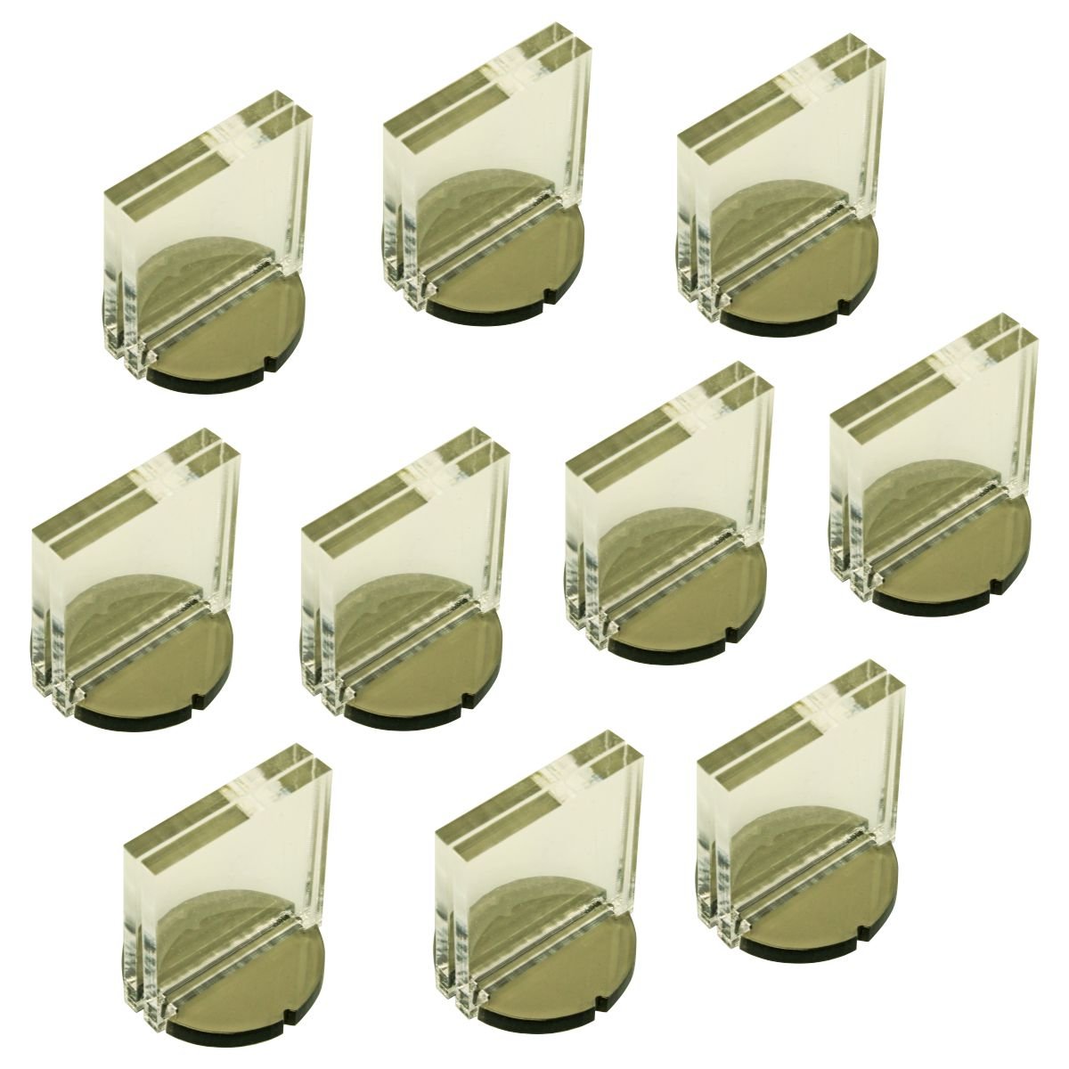 LITKO paper figure holder front view with circular base for stable RPG counters