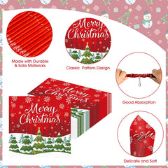 Litmitfu Christmas party napkins ideal for weddings and kids parties