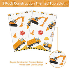 Litmitfu construction tablecloth folded for compact storage and quick setup.