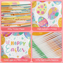 Litmitfu Easter forks 6.3 inches, ideal for casual dining