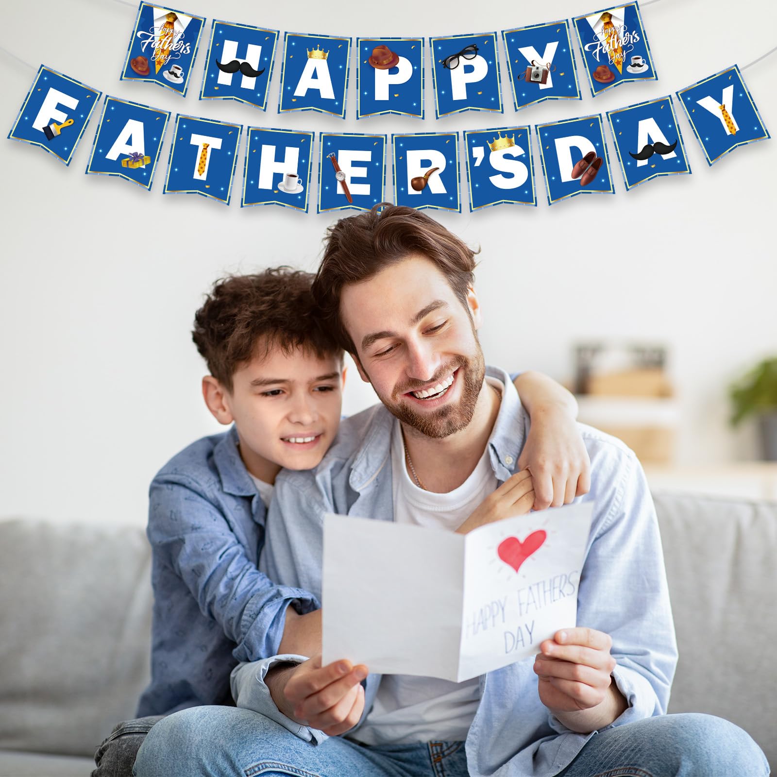 Litmitfu hanging banner ideas for Father’s Day decor and display